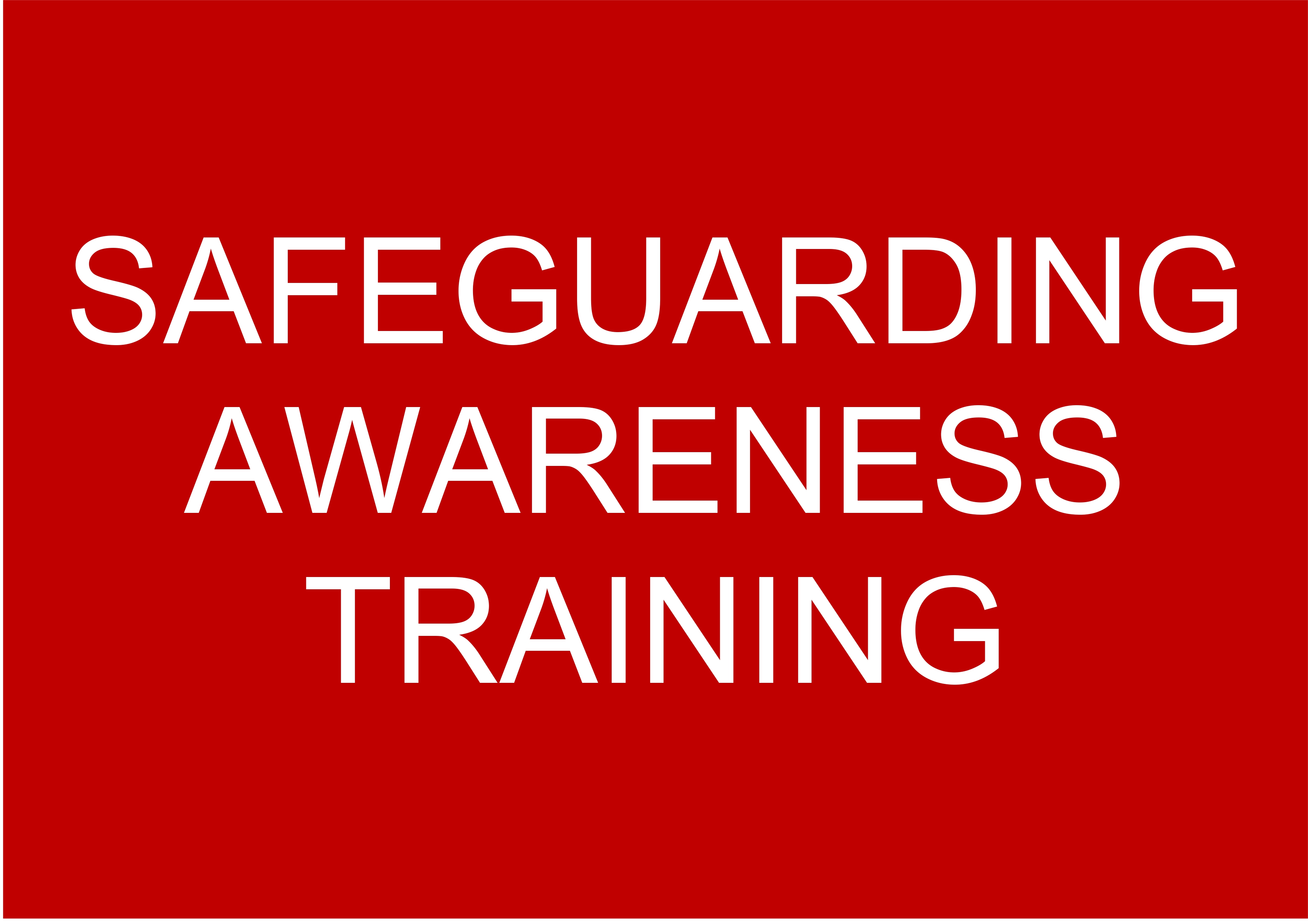 Safeguarding Awareness Training (Friday, 20th of June)